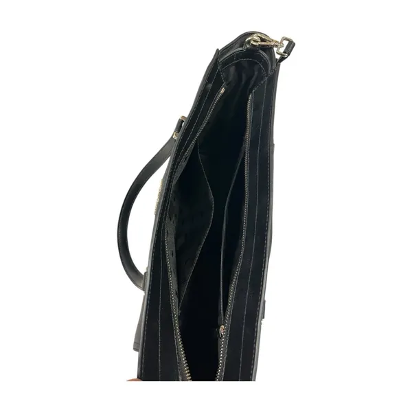Kate Spade Patterson Drive Geraldine Satchel Black Pebbled Leather Crossbody - Image 3