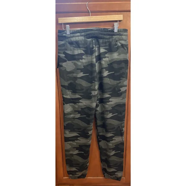 Women's Jogger Sweatpants High Rise Green Camouflage - Wild Fable Small NWT - Image 5