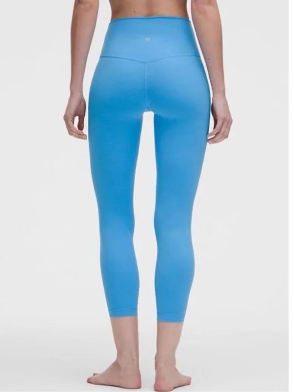 Lululemon Align™ No Line HR Pant 25" Ocean Wave Blue Size 8 - Image 2