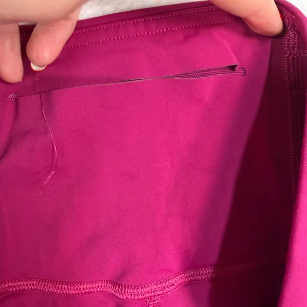 Lululemon 10 Base Pace High-Rise Running Tight 25" Pomegranate Pink Nulux W5DKHS - Image 5
