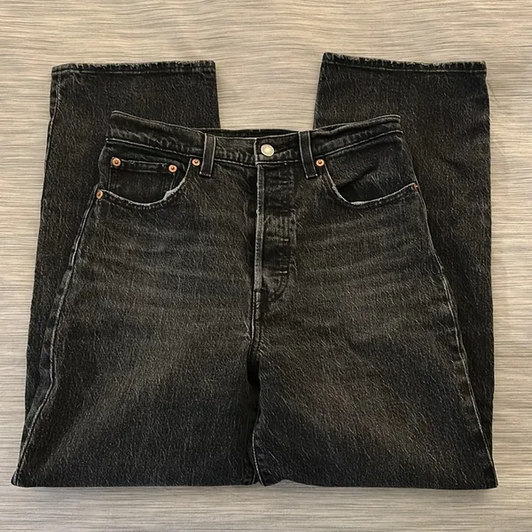 Levi’s Ribcage Straight Ankle Sz 27 - Image 5