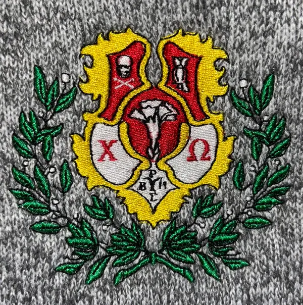 Patagonia Chi Omega Gray Quarter Zip Pullover - Image 3
