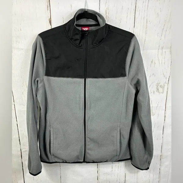 ‼️final must bundle‼️ Pony Fleece Active Jacket Gray Black Full - Image 4