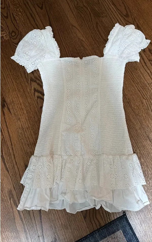 White mini dress! - Image 3