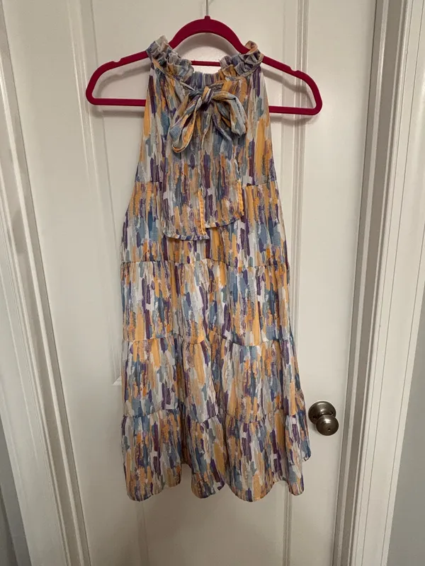 Entro Dress Brushstroke  - Image 2