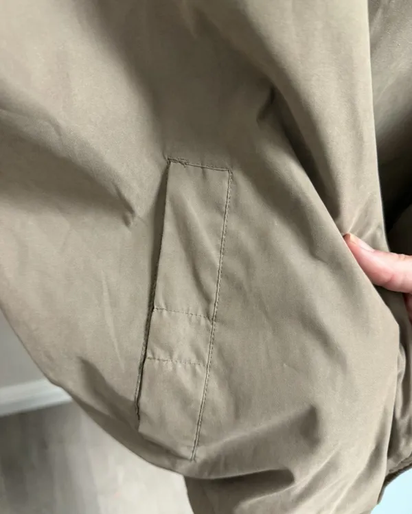 Vintage Bill Blass Black Label Tan Windbreaker XL - Image 8