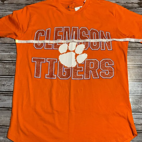 Pressbox Clemson University South Carolina Tigers Game day T-Shirt Size small - Image 3