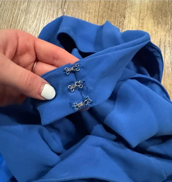 Amanda Uprichard Royal Blue Samba Dress - Image 8