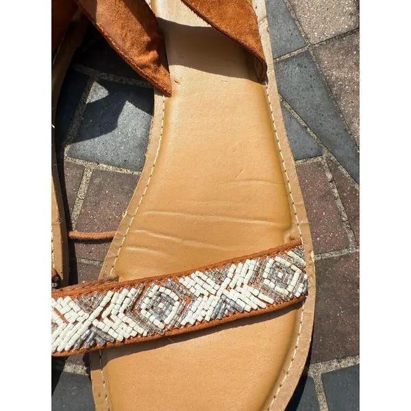 Old‎ Navy Women's Size 10 Tie up Sandal - Image 2