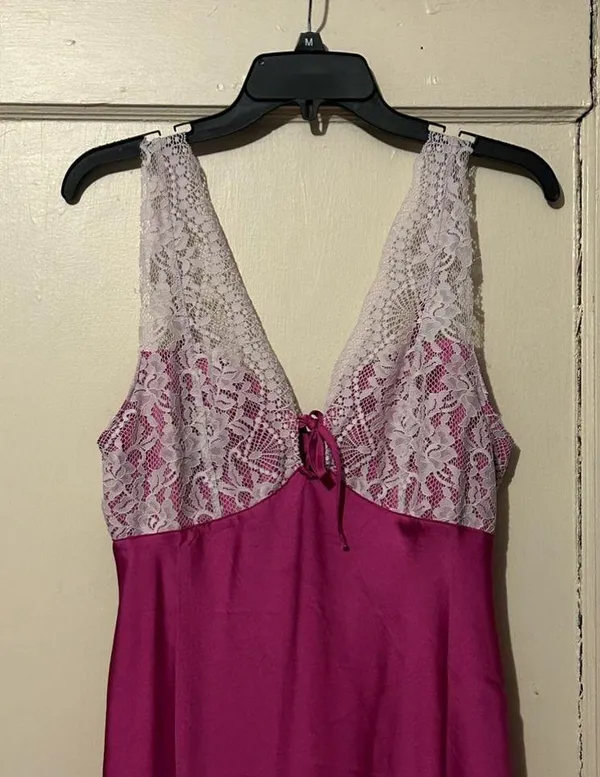 Free People NWOT Countryside Maxi Slip | Size: S | Hot Pink - Image 4