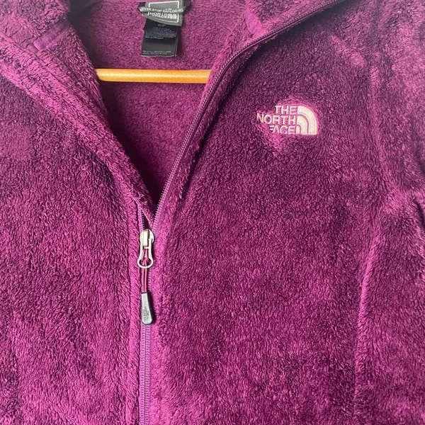 The North Face Burgundy Plum Osito Fleece Jacket Gorpcore S/P - Image 2