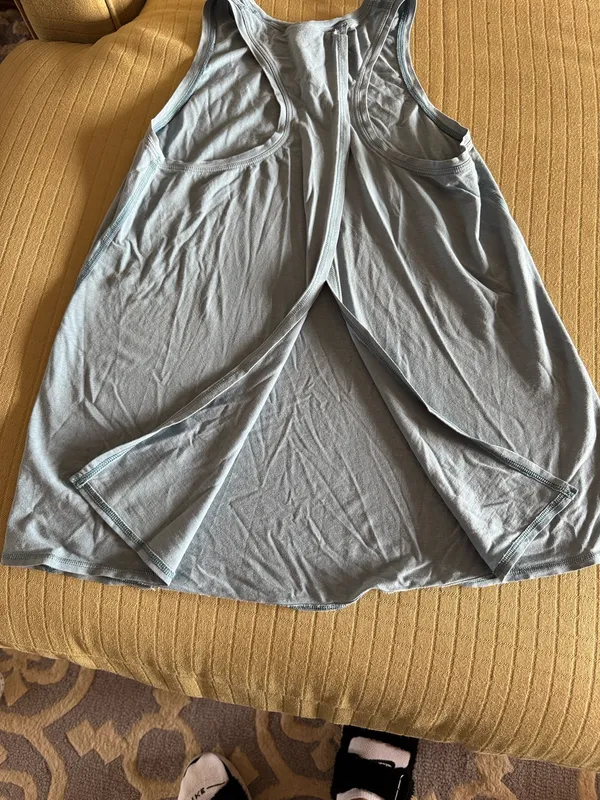 Lululemon Women’s all tied up tank - Blue - Image 4