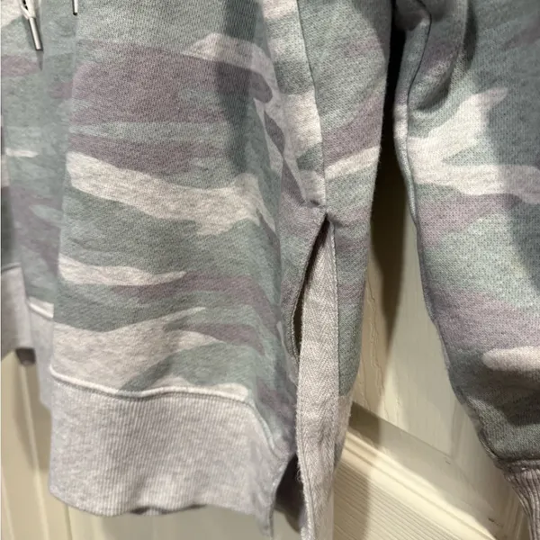 Aerie Camouflage Hooded Oversized Pullover Sweatshirt - Image 9