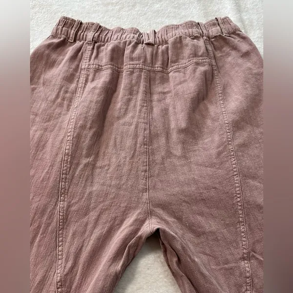 Free People Living in the City Seamed Pink Relaxed Pants - Image 13