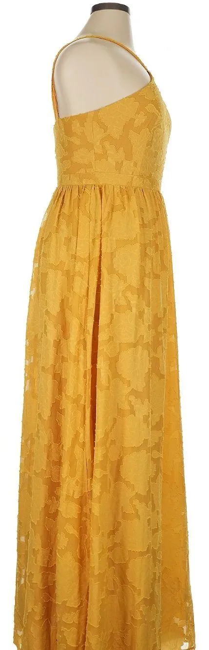 Lulus Yellow Halter Dress - Image 3