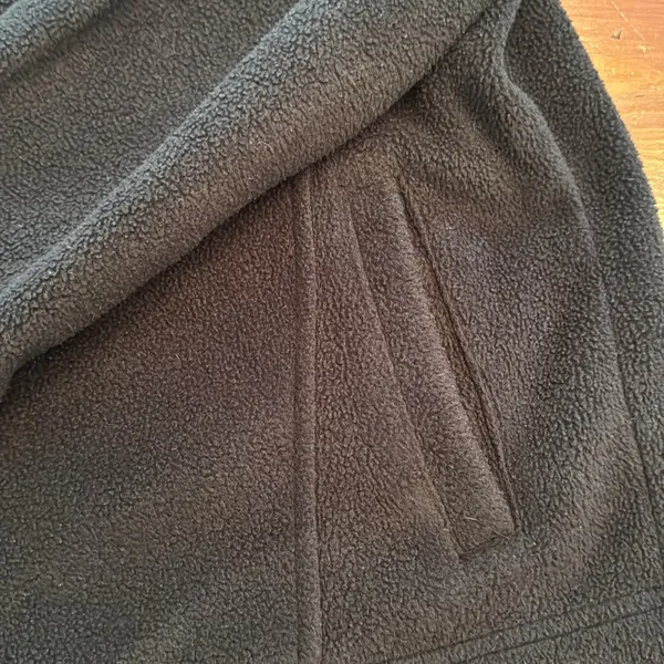 Nick & Sarah Sport fleece jacket with faux fur collar size L - Image 6