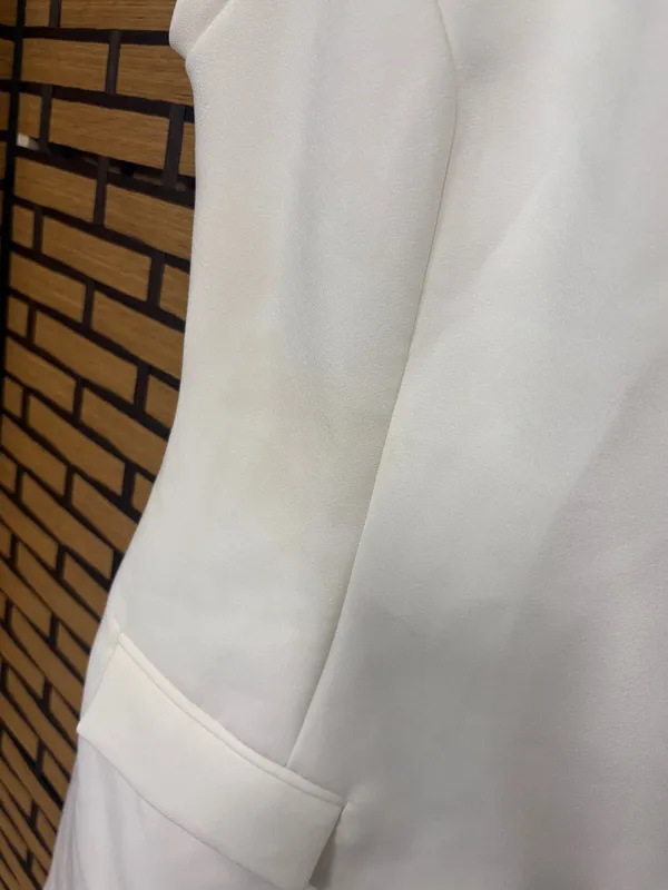 Angel biba white dress size large - Image 5