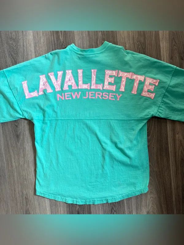 Spirit Jersey Lavallette New Jersey Long Sleeve Shirt Size Small - Image 9