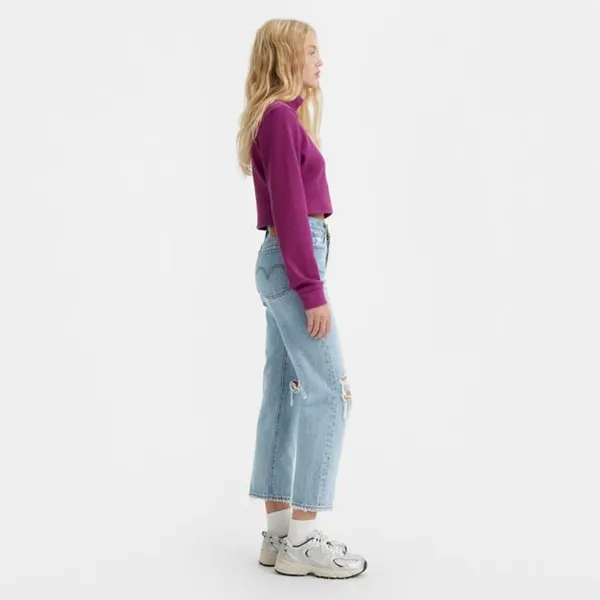Levi's Wedgie Fit Shredded Straight Women's Jeans - 25 - Image 11