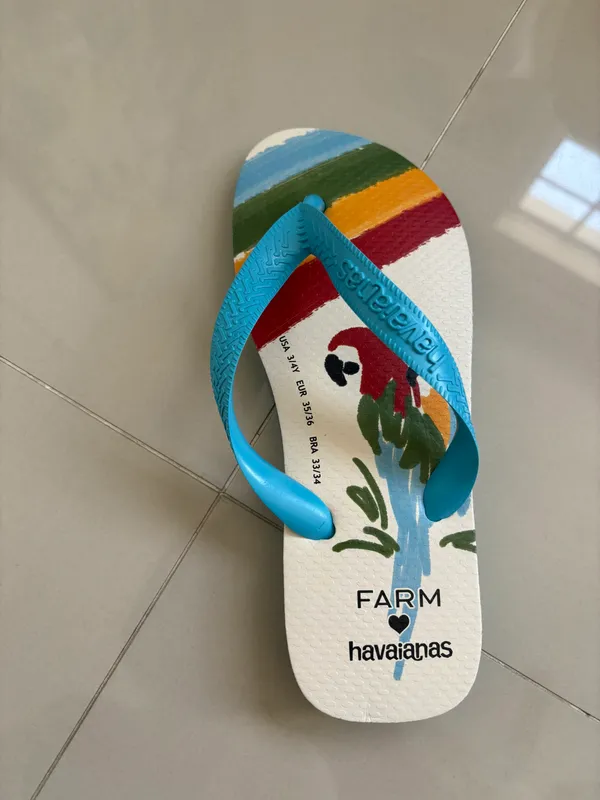 Havaianas NEW‼️ Top Flip Flops Size US 4/ EUR 35/ BR 33/34 - Image 5