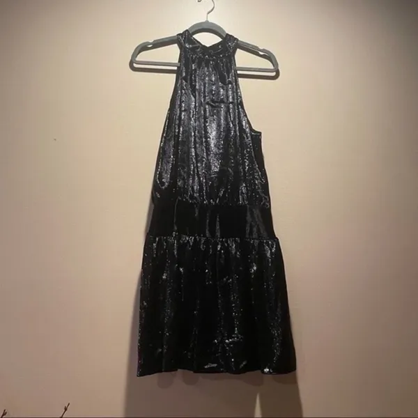 ellin velvet dress black Medium - Image 6