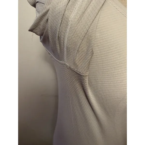 LULULEMON‎ White Baselayer Long Sleeve Top Size 8 - Image 5