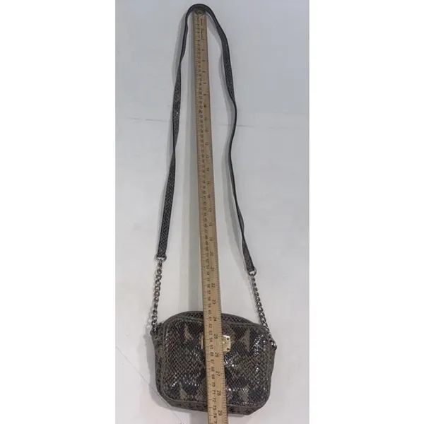 Michael Kors Snakeskin Handbag/Cross body Purse‎ Good Condition. - Image 3