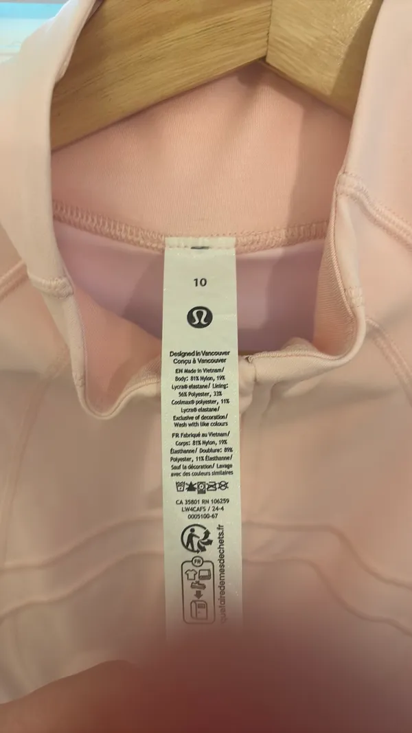Baby pink Lululemon Define Jacket  - Image 6