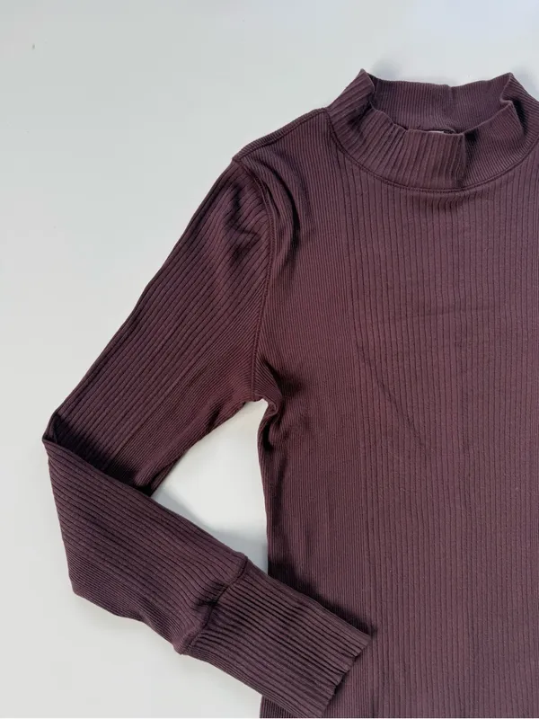 Intimately Free People The Dylan Mock Neck Tee size Medium - Image 3