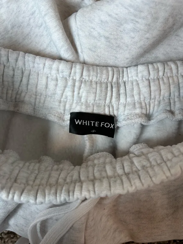 White Fox Boutique Gray Sweat Shorts - Image 6
