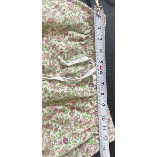 Vermont Country Store Floral Pajamas XS Pink Cotton Jogger Lounge Set Cottage - Image 16