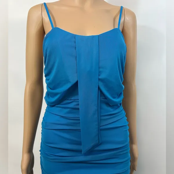 ASOS Vibrant Blue Maxi Dress Size 6 - Image 4