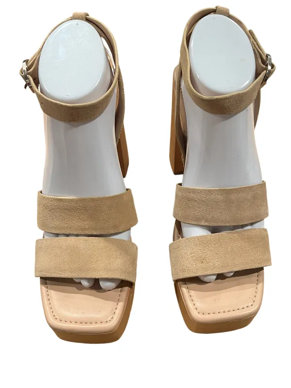 Sam Edelman Rosalind Platform Sandal In Sesame Size 8 NWOT - Image 2