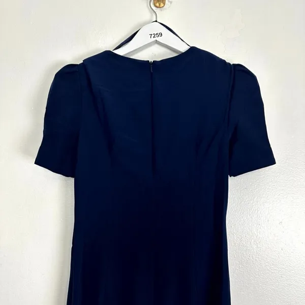MAC DUGGAL Cutout Column Gown in Navy Size US 4 - Image 7