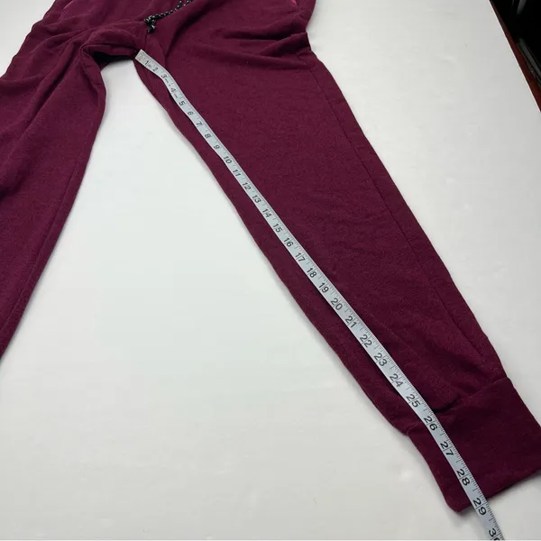 Sundry Jogger Womens Size 2 Medium 8‎ - 10 Burgundy Wine Pull-on Pant Pockets - Image 7