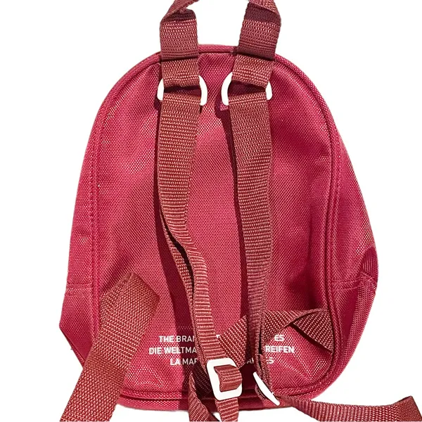 Adidas Maroon Red Three Striped Trefoil Mini Backpack Pocketbook Travel‎ - Image 3