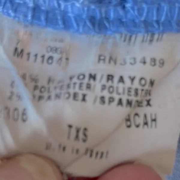Urbane Ultimate Scrubs Pants XS Tall Periwinkle Blue - Image 8