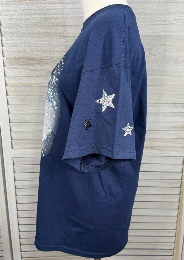 DISNEY Mary Poppins The Musical Tee Blue-Large - Image 3