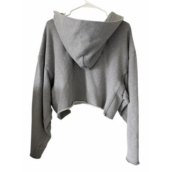 Free People Movement Nights Like This Hoodie Gray‎ Women's Size Medium - Image 2
