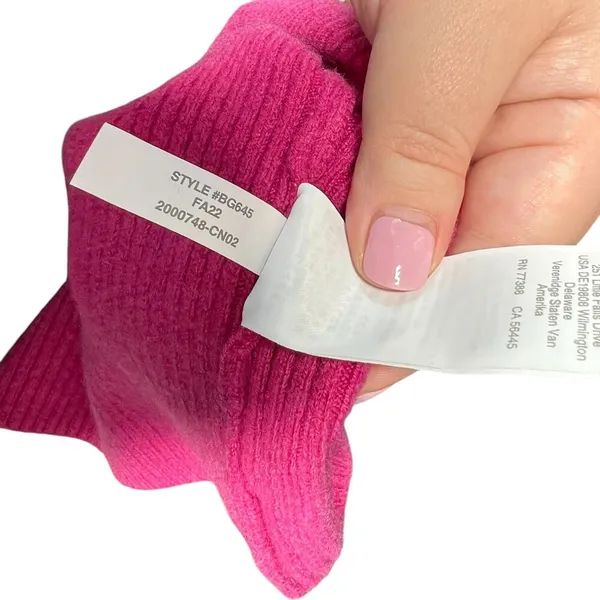 J.‎ Crew Cashmere-Blend Cropped Sweater-Tank Icy Rose Pink Size XXL - Image 14
