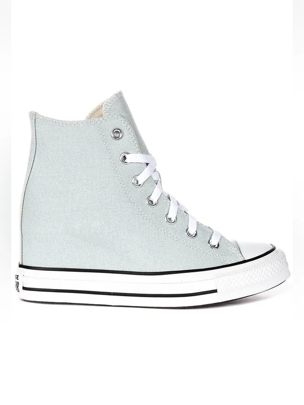 NEW Converse Chuck Taylor All Star Womens Sneaker in Wedge Mint 9.5 - Image 4