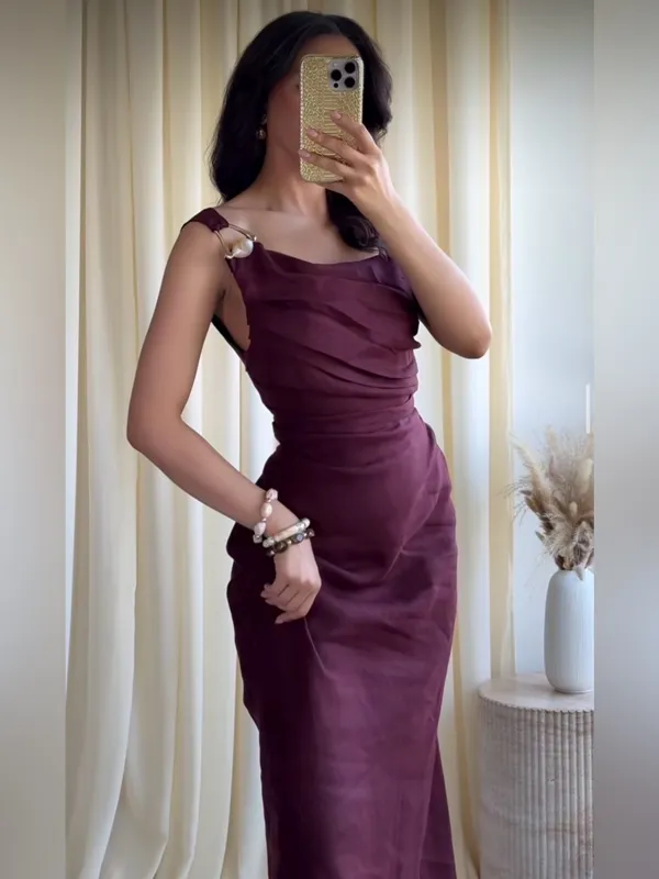 Nwt Zara Asymmetric 100% Linen Midi Dress Size Xs - Image 5