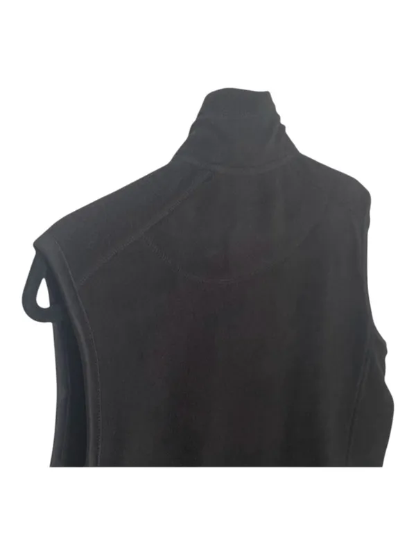new Cutter & Buck 𖦹 Full Zip Soft Warm Cozy Classic Fleece Vest 𖦹 Black 𖦹 Large - Image 8