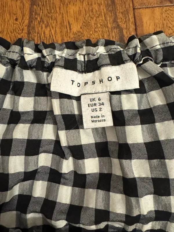 Topshop Cropped Long Sleeve Top - Image 3