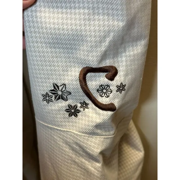 Columbia Women's Size S Gray Convert Omni Tech Houndstooth Snowboard Pants EUC - Image 4