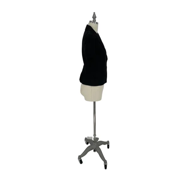 LOFT Puff‎ Sleeve Short Sleeve Blazer Business Women Black Size 4 $89 - Image 4