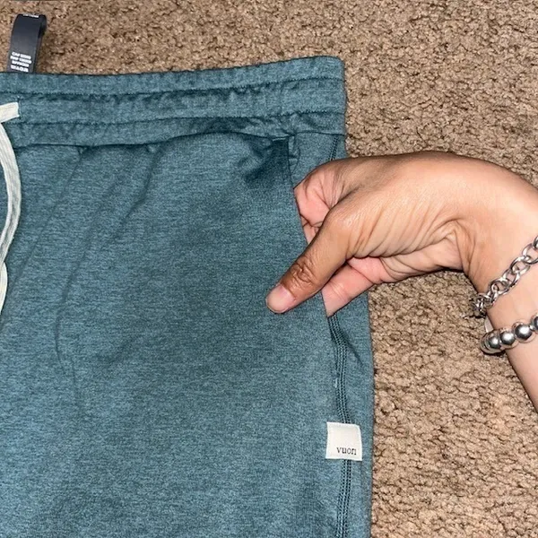 VUORI Performance‎ DreamKnit Jogger Heathered Teal XL - Image 4