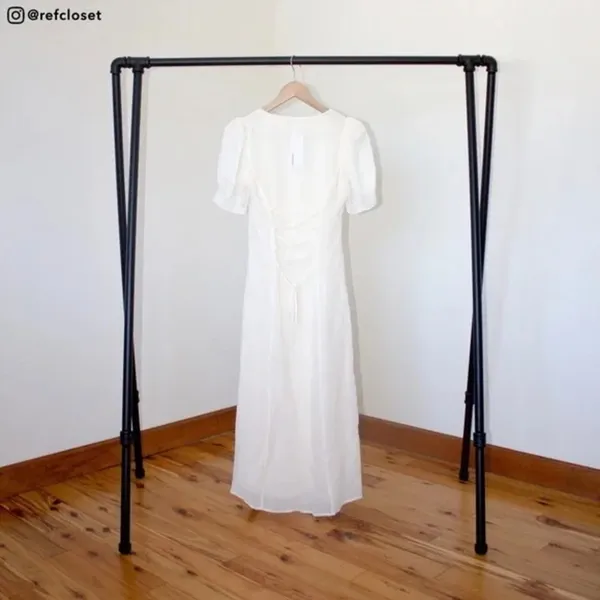 Reformation Luciana Dress (Ivory) - Image 3