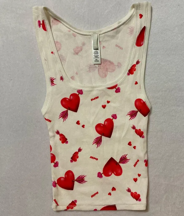 SKIMS Heart And Arrow Tank Top XS - Image 3
