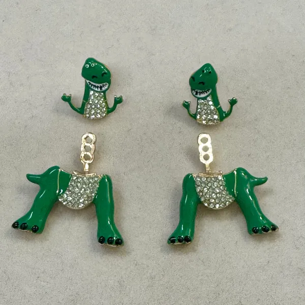 Baublebar Disney Pixar Toy Story Rexy Earrings NIB - Image 4